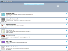 Tablet Screenshot of coolmath-4kids.net